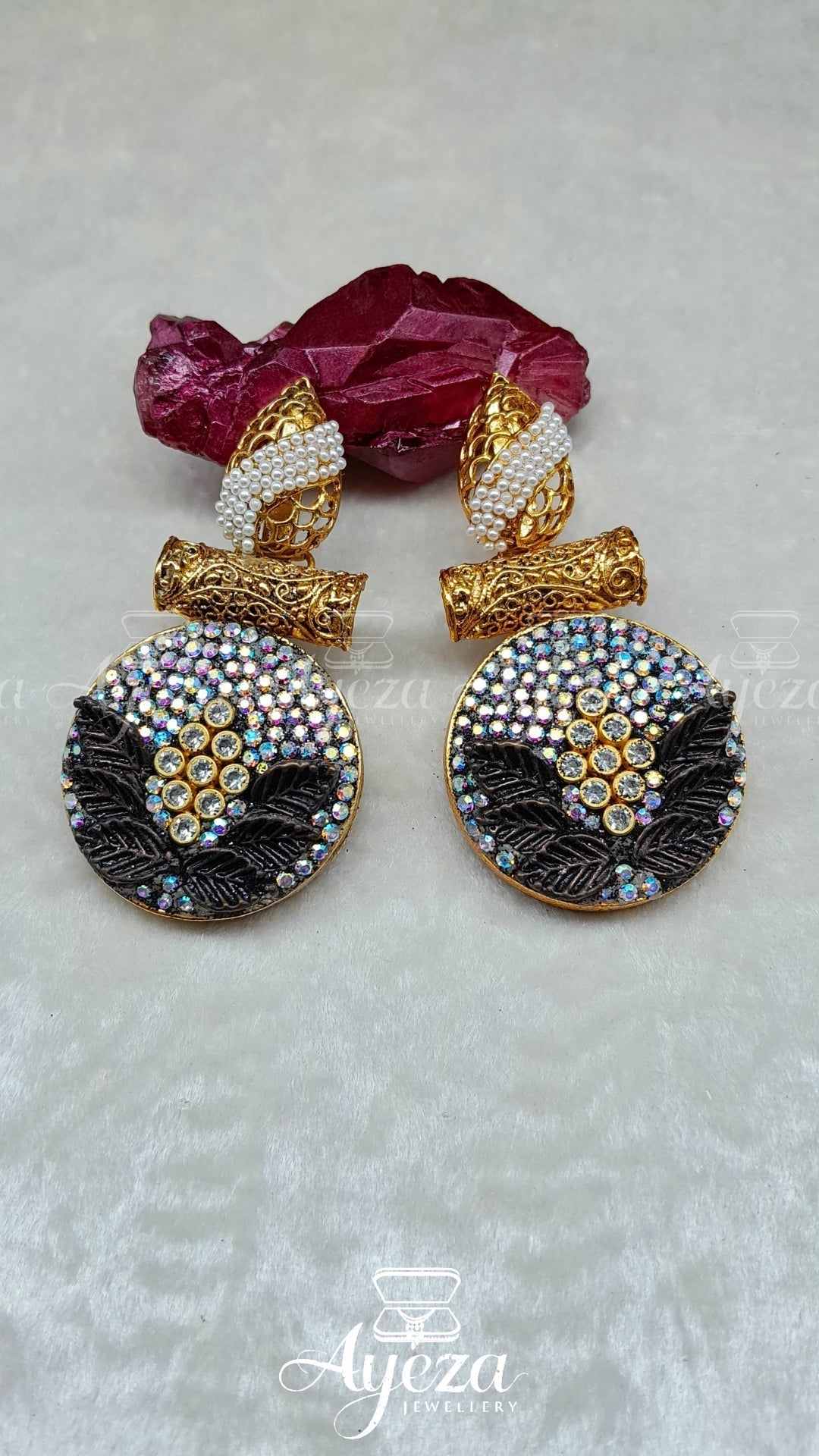 TURKISH BIG EARINGS || JEWELLERY BY AYEZA