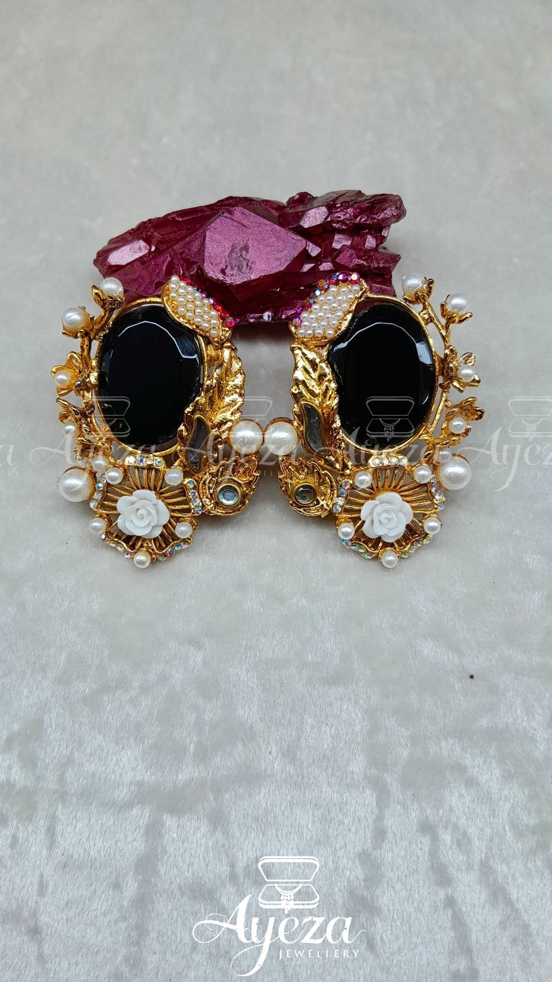 DESIGNER STUDS || JEWELLERY BY AYEZA