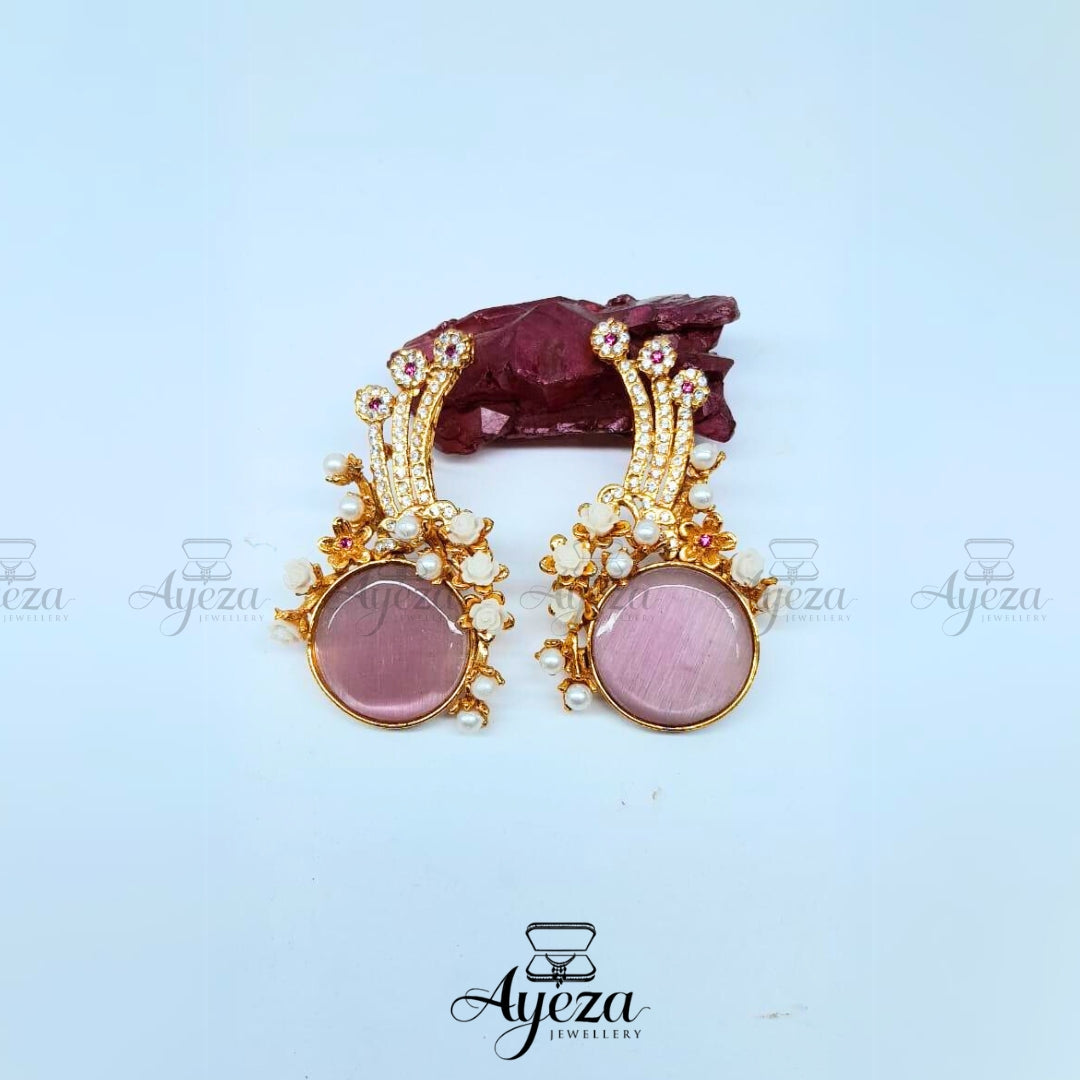 Egyptian Floral Earring | Jewellery by ayeza