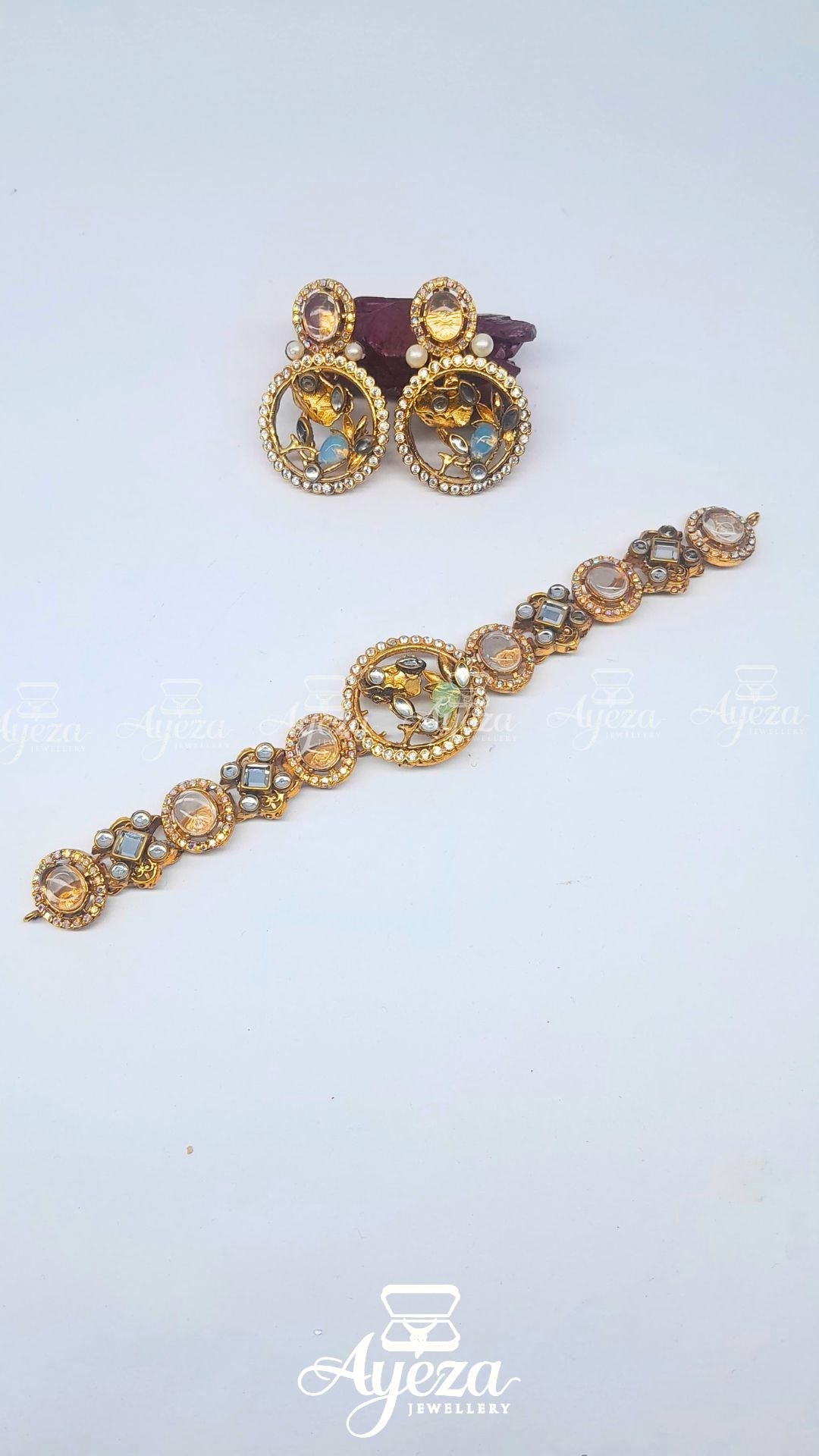 Necklace With Earrings | Jewellery by ayeza