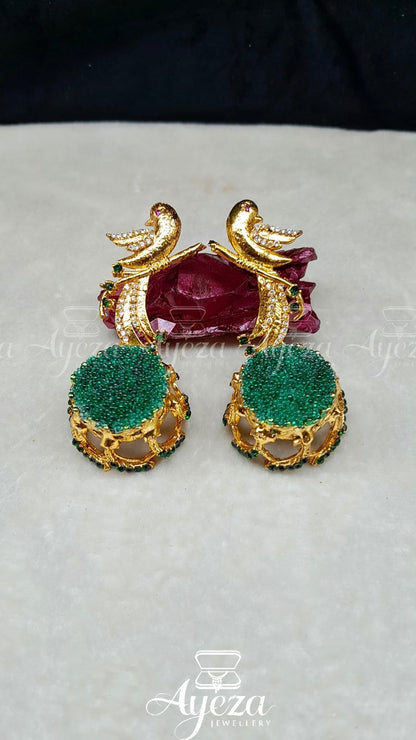 CRASH PARROT EARINGS || JEWELLERY BY AYEZA