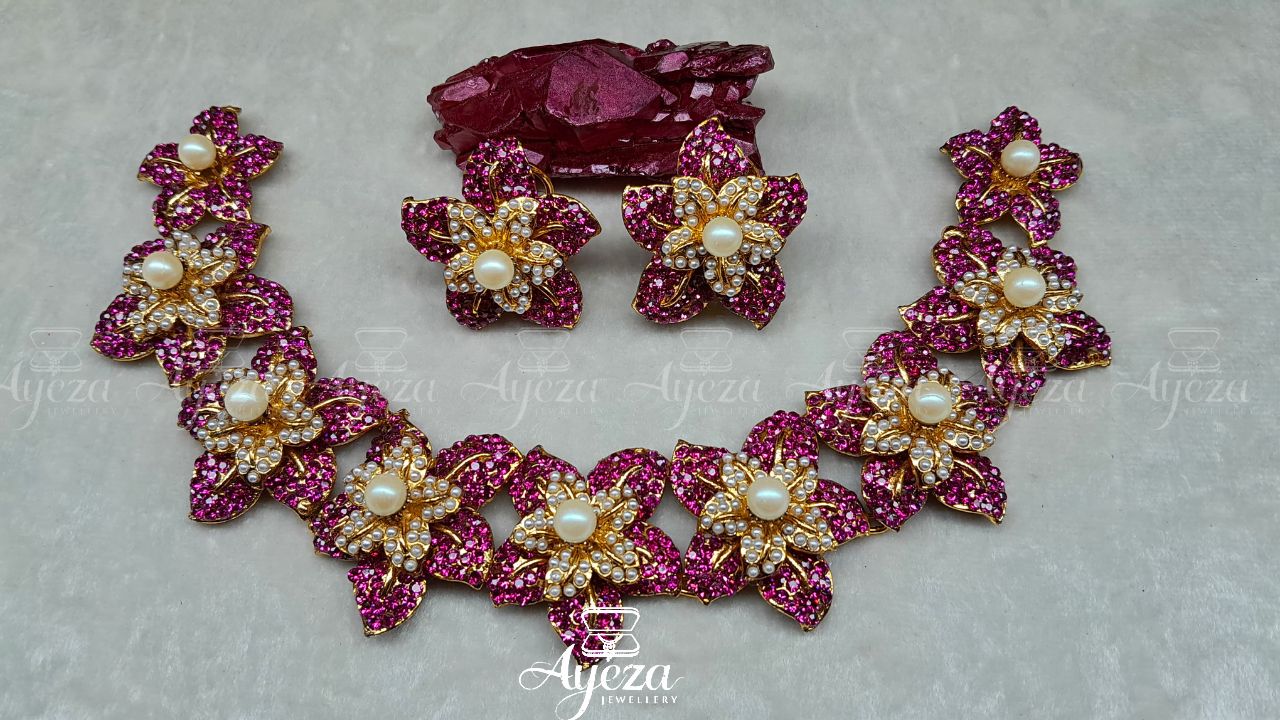 Flower Turkish Necklace || Jewellery By Ayeza