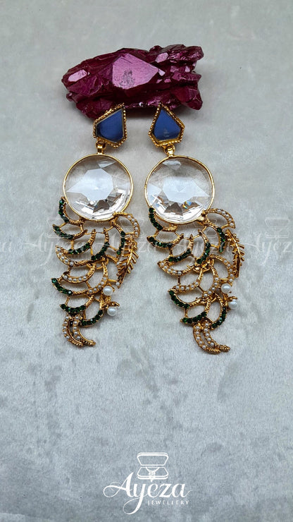 Agate Moderate Earrings | Jewellery by ayeza