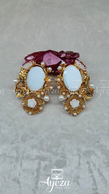 DESIGNER STUDS || JEWELLERY BY AYEZA