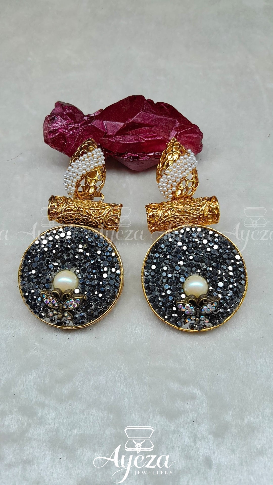 TURKISH BIG EARINGS || JEWELLERY BY AYEZA