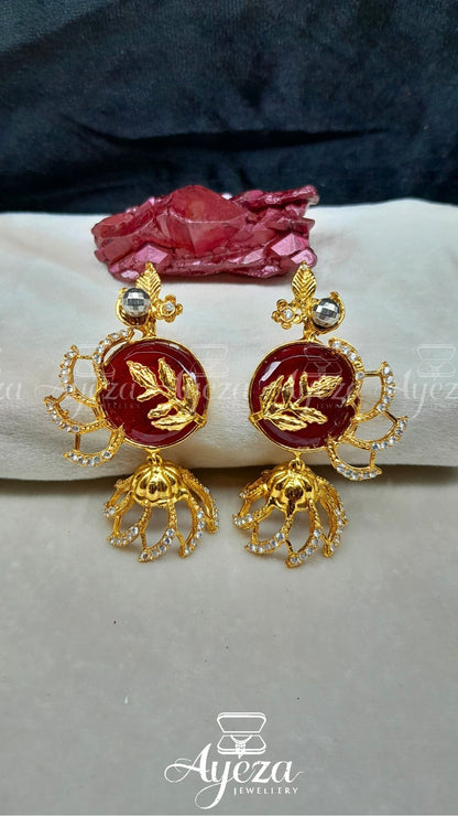 DESIGNER JHUMKA || JEWELLERY BY AYEZA