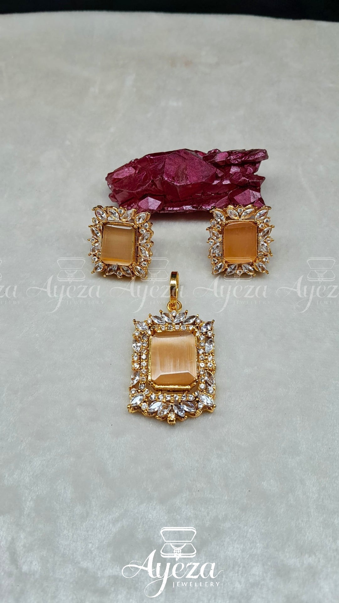 JARAO LOCKET SET || JEWELLERY BY AYEZA