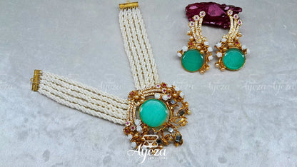 Beautiful Choker with earrings | Jewellery By Ayeza