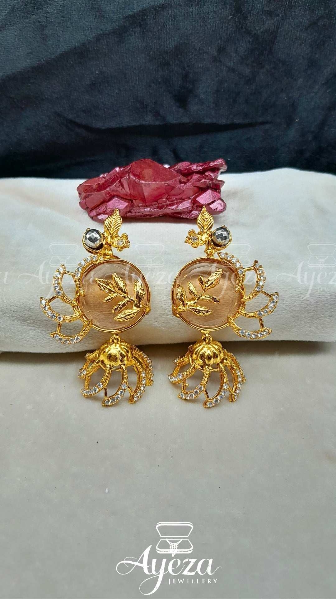 DESIGNER JHUMKA || JEWELLERY BY AYEZA