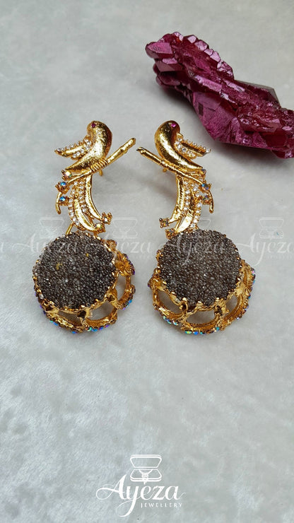 CRASH PARROT EARINGS || JEWELLERY BY AYEZA