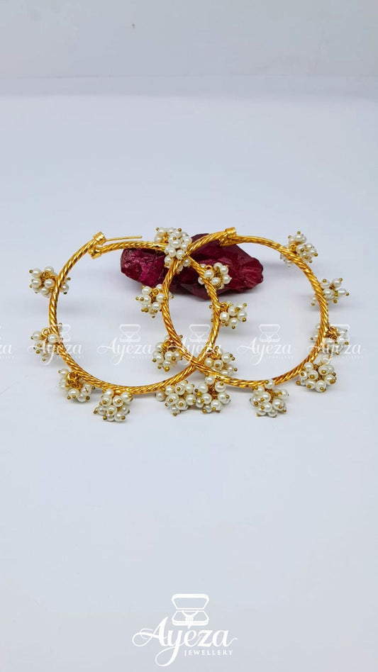 Bangles with gajra tassels | Jewellery by ayeza