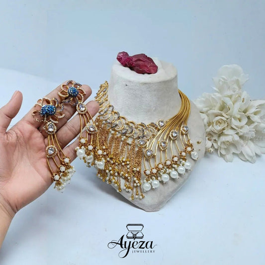 Bridal Set with Earrings | Jewellery by Ayeza