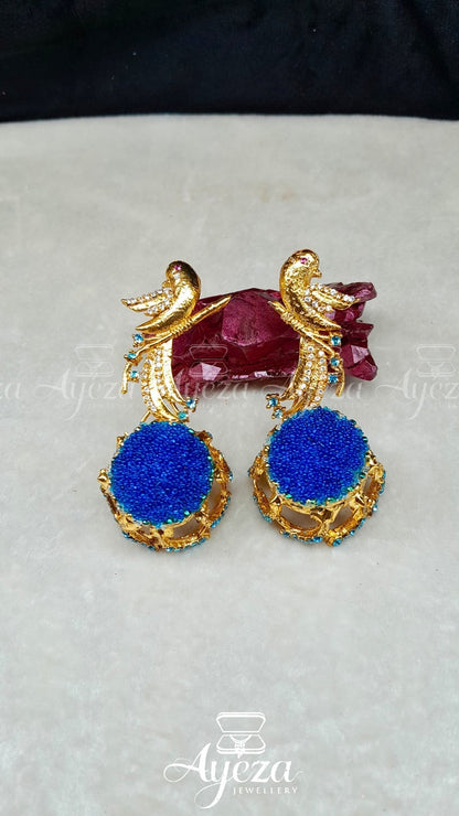 CRASH PARROT EARINGS || JEWELLERY BY AYEZA