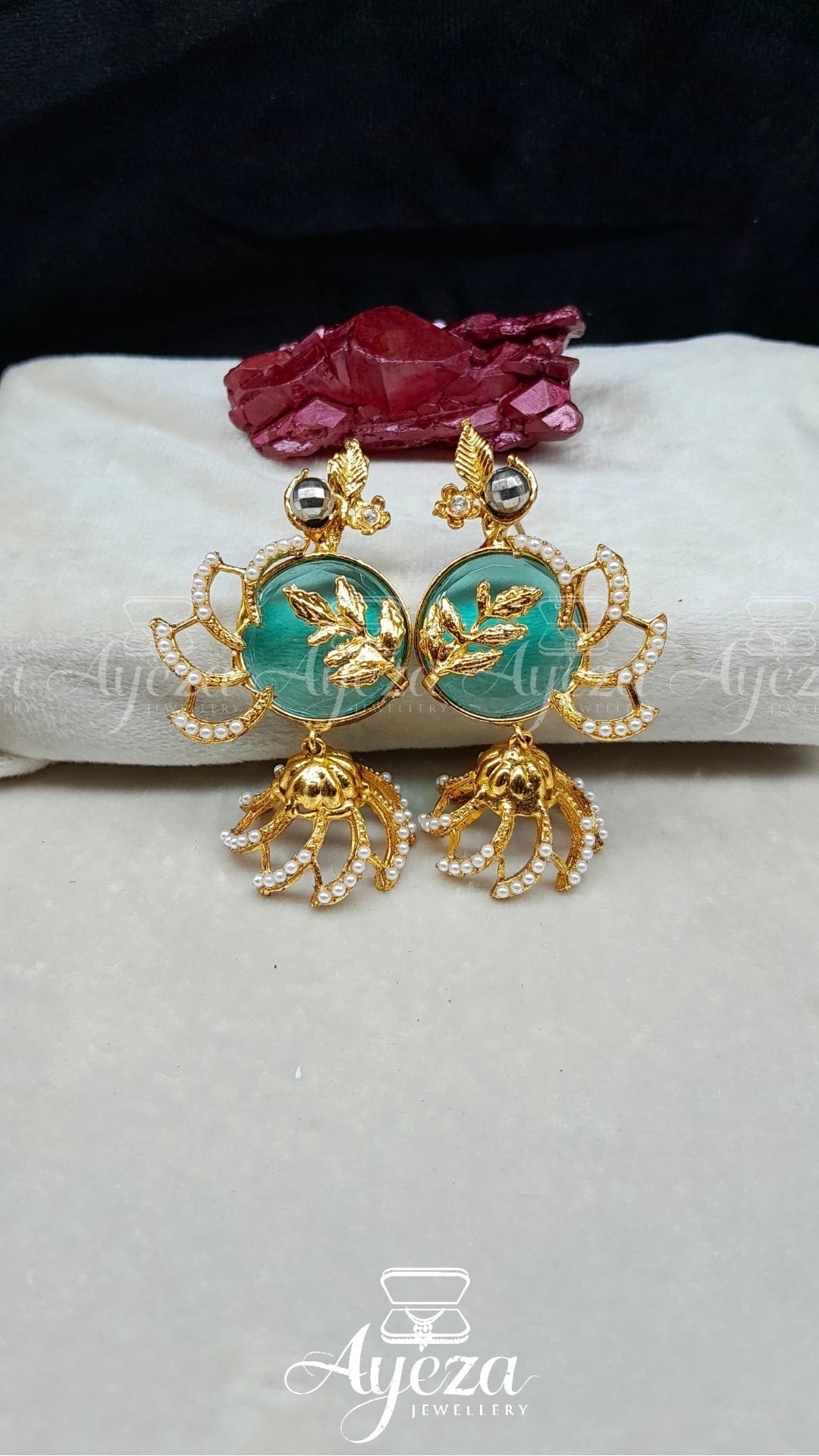 DESIGNER JHUMKA || JEWELLERY BY AYEZA