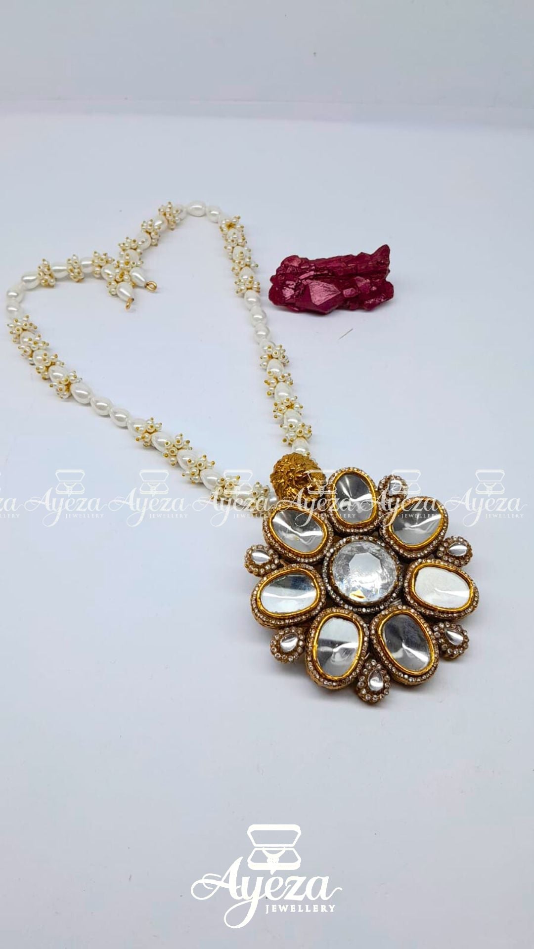 Kundan Mala | Jewellery by ayeza