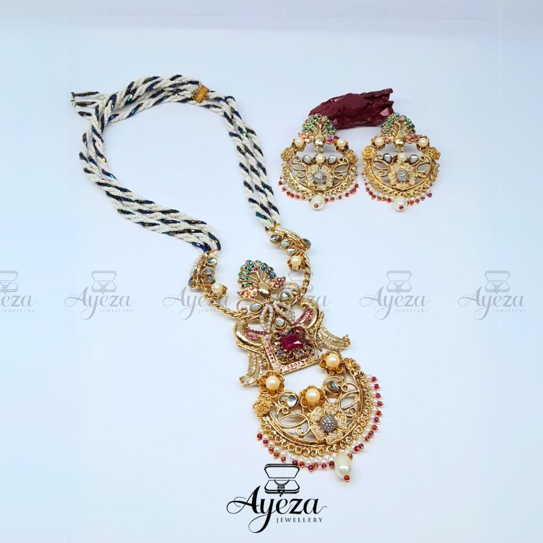 Long Mala Set | Jewellery by ayeza 