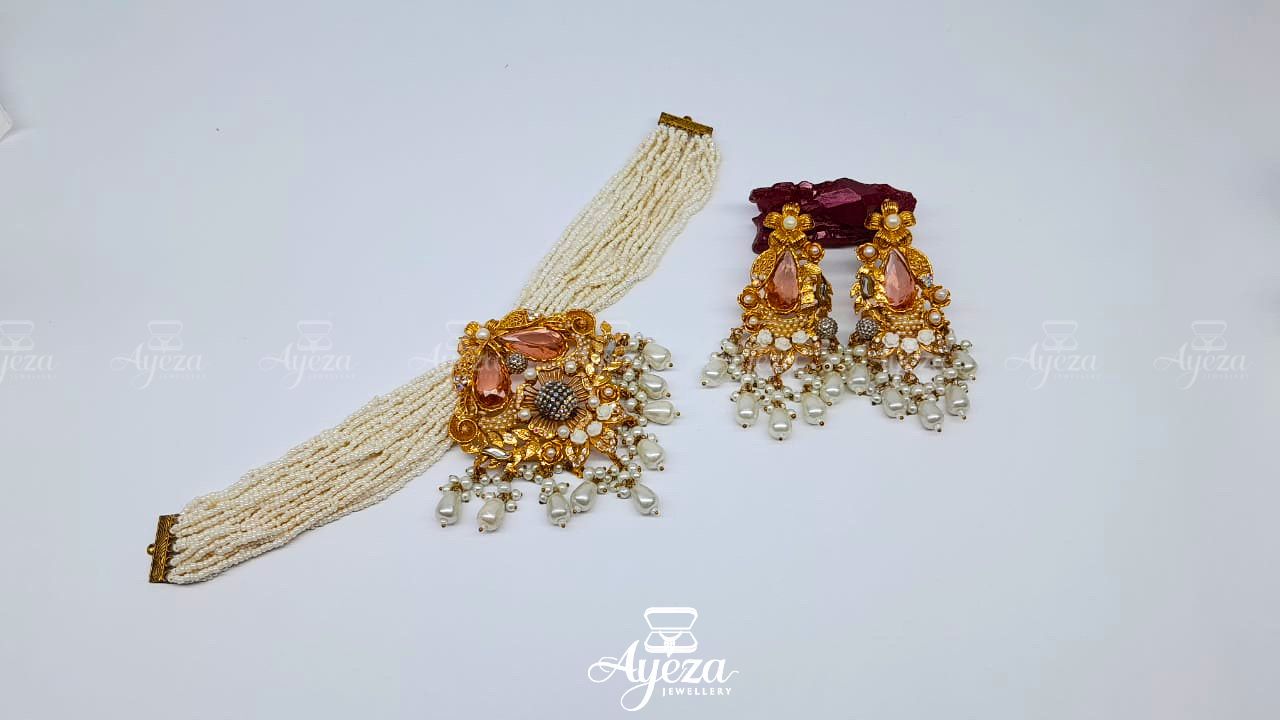 Hand made Egyptian Chokar Set  | Jewellery by ayeza