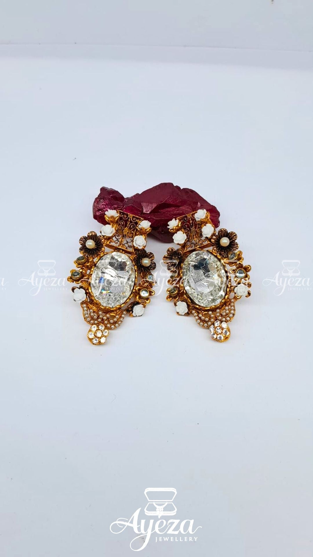 Gulaal Earrings | Jewellery by ayeza