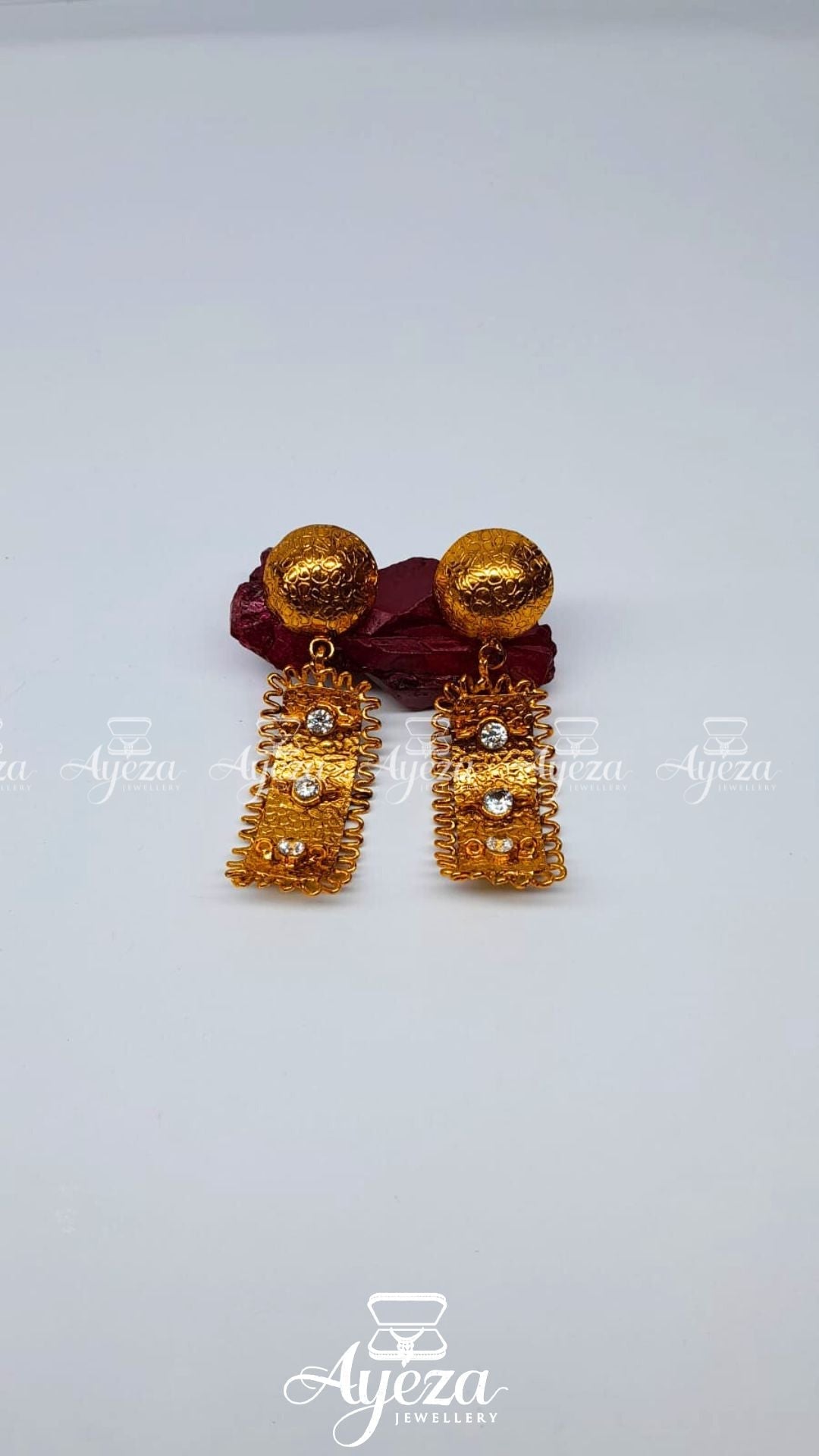 Gleaming Treasure Earrings | Jewellery by ayeza